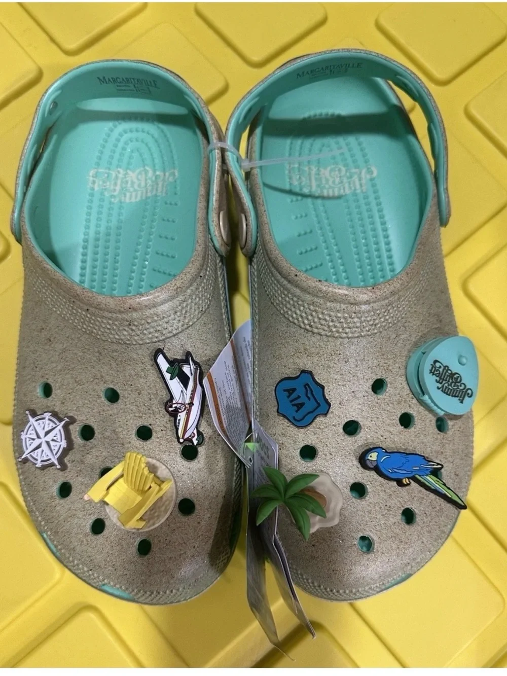 Crocs x MARGARITAVILLE BEACH CLASSIC Clog Jimmy Buffet Size W10, M8 NEW